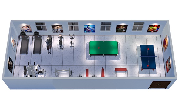 100平方健身房配置方案-广西球王会体育健身器材有限公司